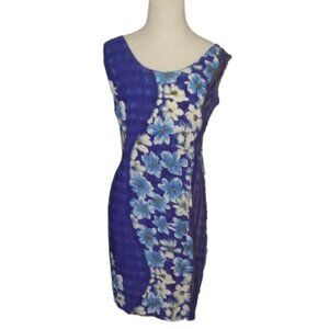 Jams World Blumeria Jackie Dress Tropical dress M Made in Hawaii USA with  FLAWS